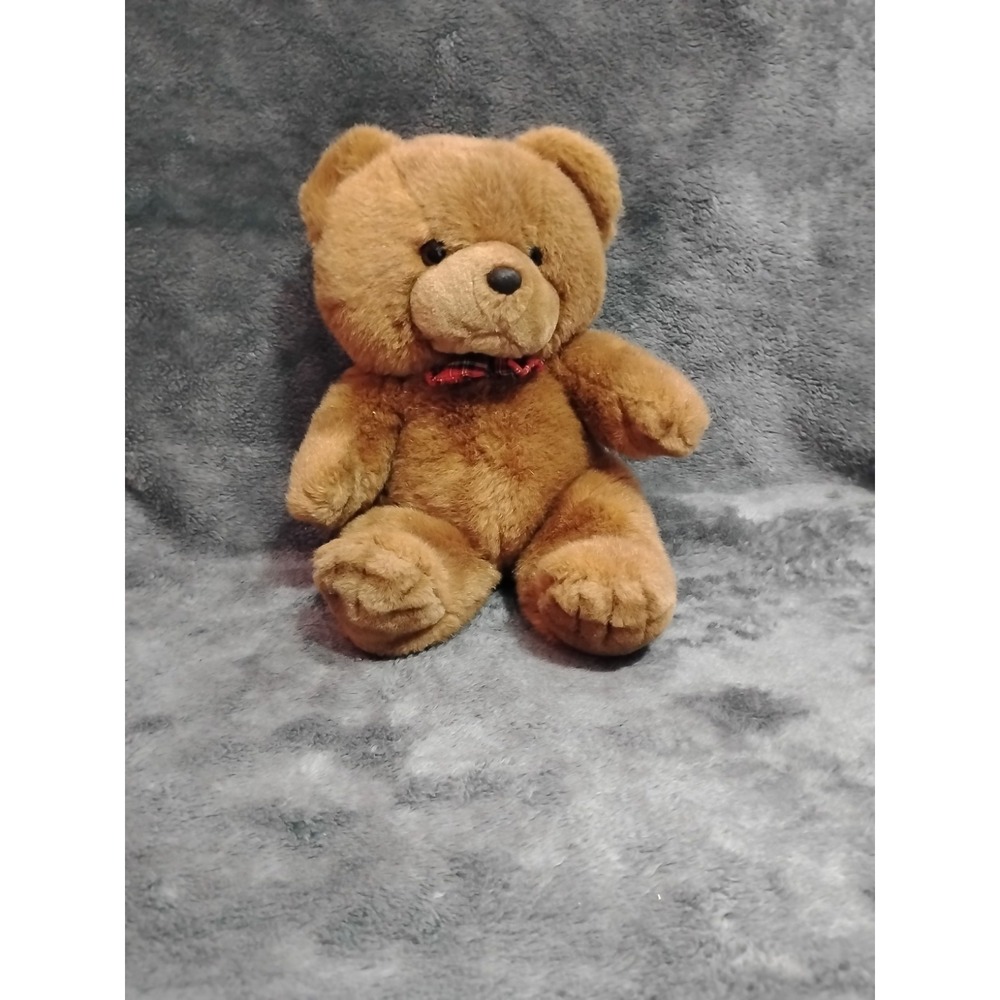 Brown Bear Smile Plushed Stuffed Animal 14"